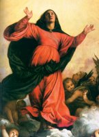 The Assumption of The Virgin [detail 2] by Titian
